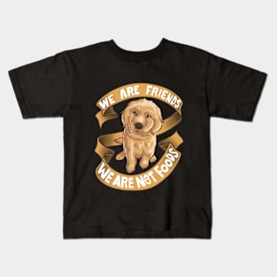 Dogs Are Not Food Kids T-Shirt